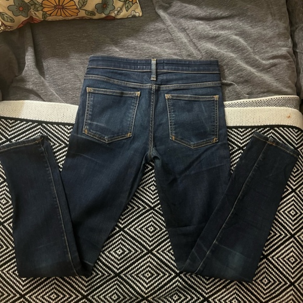 ANTHROPOLOGIE PILCRO AND THE LETTERPRESS FIT STET SKINNY DENIM JEANS SIZ…